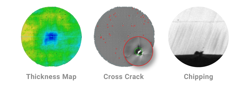 Enables wafer measurement during processing